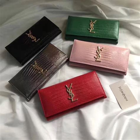 ysl ladies wallet.